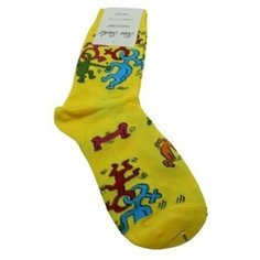 Носки Nice Socks, размер универсальный, желтый