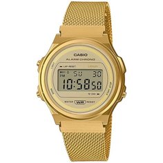 Наручные часы CASIO Vintage A171WEMG-9AEF, золотой, серый