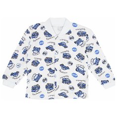 Лонгслив РиД - Родители и Дети, размер 74-80, белый