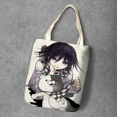 Сумка шоппер Anime Dakimakura, фактура рельефная, мультиколор