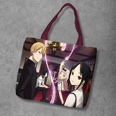 Сумка шоппер Anime Dakimakura, фактура рельефная, мультиколор