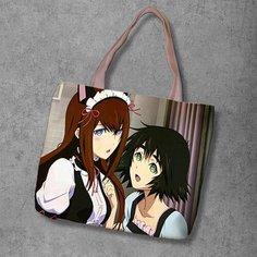 Сумка шоппер Anime Dakimakura, фактура рельефная, мультиколор