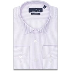 Рубашка POGGINO, размер XXL (45-46 cm.), фиолетовый