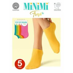 Носки MiNiMi, 5 пар, 5 уп., размер 35-38, мультиколор