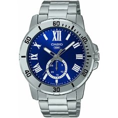 Наручные часы CASIO Collection MTP-VD200D-2B, серебряный