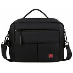 Сумка поясная Rittlekors Gear, фактура гладкая, черный