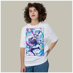 Футболка размер L, белый