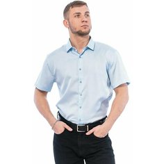 Рубашка Imperator, размер 50/L/178-186/41 ворот, голубой