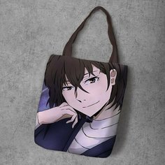 Сумка шоппер Anime Dakimakura, фактура рельефная, мультиколор