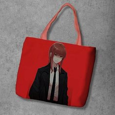 Сумка шоппер Anime Dakimakura, фактура рельефная, мультиколор