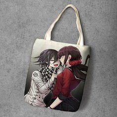 Сумка шоппер Anime Dakimakura, фактура рельефная, мультиколор