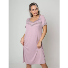 Сорочка Текстильный Край, размер 50, фиолетовый