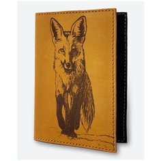 Обложка для паспорта KAZA X-24-2-1, коричневый