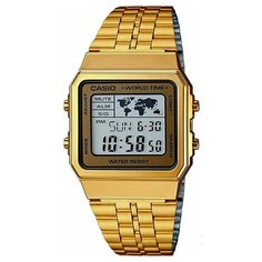 Наручные часы CASIO, желтый, золотой