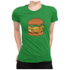 Футболка DS Apparel, размер M, зеленый