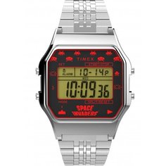 Наручные часы TIMEX TW2V30000, серебряный, зеленый