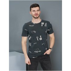 Футболка LOVETEX.STORE, размер 48, серый