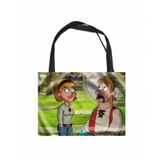 Сумка шоппер , мультиколор