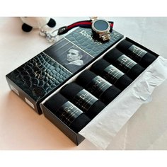 Носки RoeRue, 6 пар, размер 41-47, черный