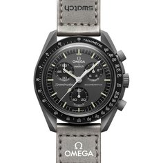 Наручные часы swatch SO33A100, серебряный, серый
