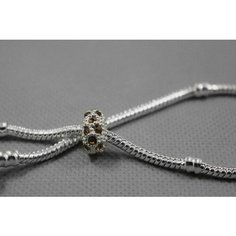 Шарм Handinsilver ( Посеребриручку ) Подвеска-шарм "Кольцо со стразами", коричневый