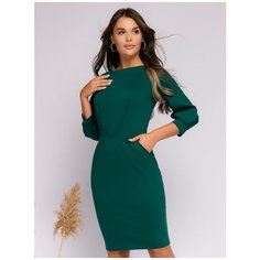 Платье 1001dress, размер XXXL, зеленый