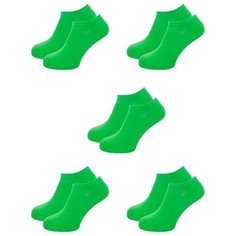 Носки LorenzLine, 5 пар, размер 39/40, зеленый