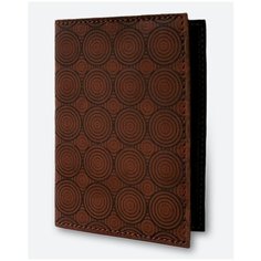 Обложка для паспорта KAZA, коричневый