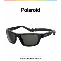 Солнцезащитные очки Polaroid Polaroid PLD 7037/S 807 M9 PLD 7037/S 807 M9, черный