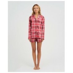 Пижама Kaftan, размер 50, красный