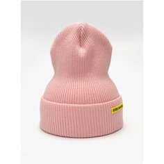 Шапка бини Orso Bianco, размер 54, розовый