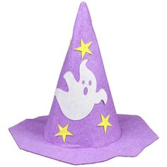 Головной убор Страна Карнавалия, размер 29x35x1 см, фиолетовый