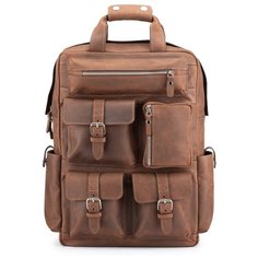 Сумка Кожинка, фактура матовая, коричневый