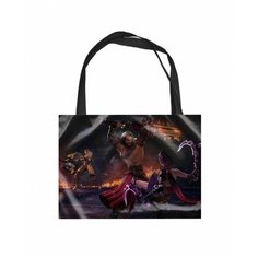 Сумка шоппер GOODbrelok, мультиколор