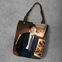 Сумка шоппер Anime Dakimakura, фактура рельефная, мультиколор