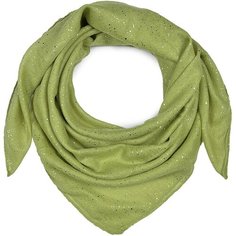 Платок Lili Scarf,90х90 см, желтый, зеленый