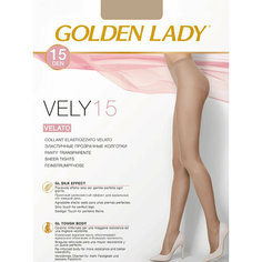 Колготки Golden Lady Vely, 15 den, размер 5, черный