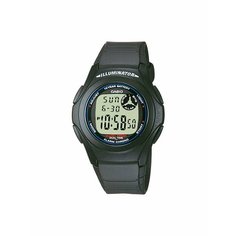 Наручные часы CASIO Collection F200W-1A, черный