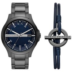 Наручные часы Armani Exchange Hampton, черный