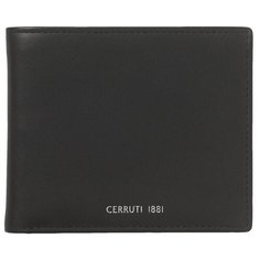 Портмоне Cerruti 1881, фактура гладкая, черный