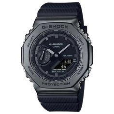 Наручные часы CASIO G-Shock GM-2100BB-1A, черный, серый