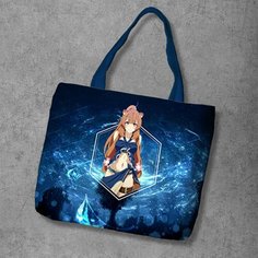 Сумка шоппер Anime Dakimakura, фактура рельефная, мультиколор