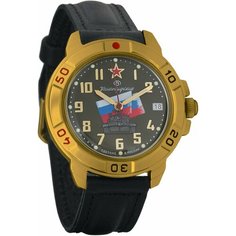 Наручные часы Восток Командирские, черный