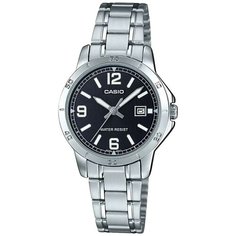 Наручные часы CASIO LTP-V004D-1B2, черный