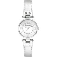 Наручные часы ANNE KLEIN Leather, серебряный