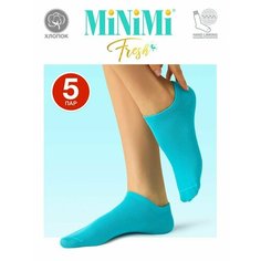 Носки MiNiMi, 5 пар, 5 уп., размер 39-41, голубой
