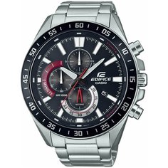 Наручные часы CASIO Edifice, серебряный, черный