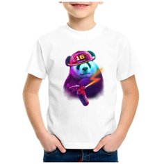 Футболка CoolPodarok, размер 22, белый