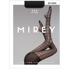 Колготки Mirey, 20 den, размер 2, черный