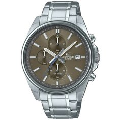 Наручные часы CASIO Edifice EFV-610D-5C, зеленый, серебряный